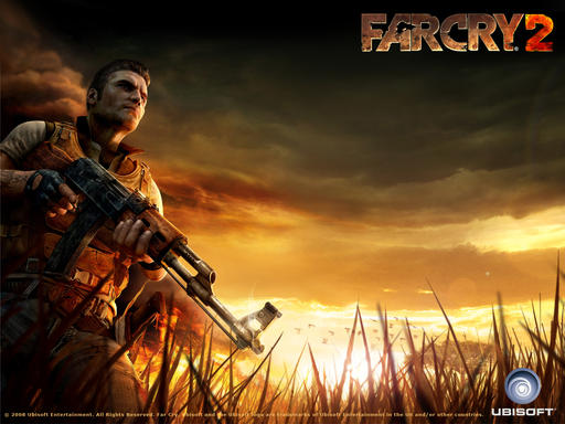 Far Cry 2 - Обои на комп,нашёл на диске с журнала "Шпиль"