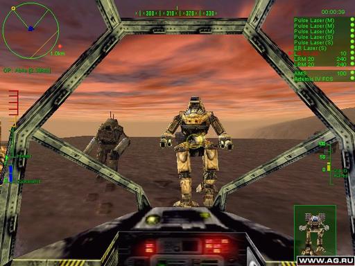 MechWarrior 3 - Reactor… online. Sensors… online. Weapons… online. All systems nominal