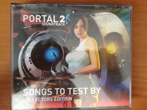 Portal 2 - Мини обзор Portal 2 Soundtrack | Songs To Test By Collectors Edition